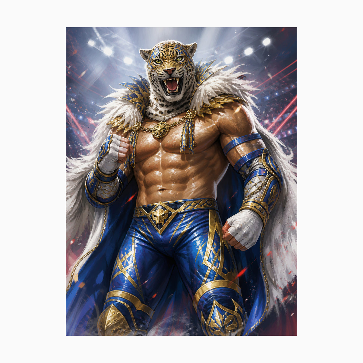 King Tekken 8 wall art preview