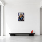 King Tekken 8 wall art, Small A3 11.7 x 16.5 in size reference