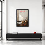 Chai Pehle Baqi Baad Mein Wall Art framed in a collector studio