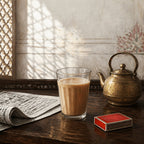 Chai Pehle Baqi Baad Mein Wall Art edge-to-edge artwork preview