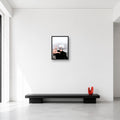 Satoru Gojo Minimal Portrait Wall Art in Small (A3) size reference
