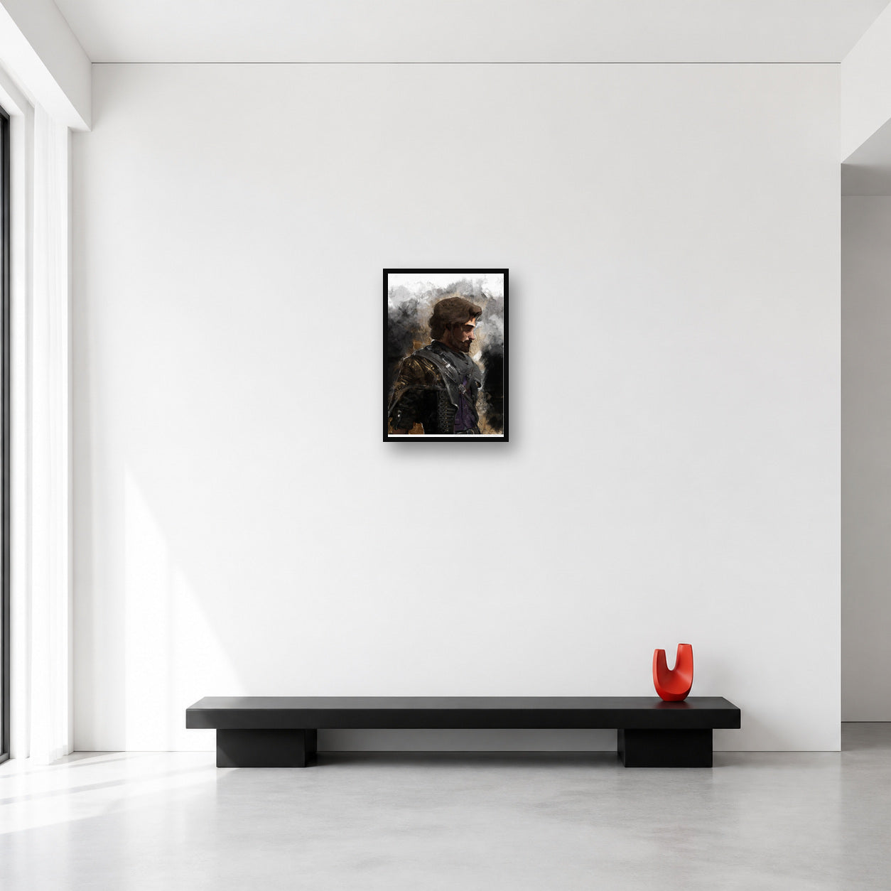 Gustave wall art, Small A3 11.7 x 16.5 in size reference