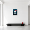 Karachi Mazar-e-Quaid wall art in Small A3 size reference