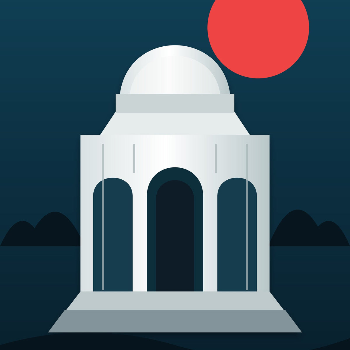 Karachi Mazar-e-Quaid wall art preview