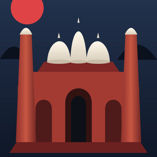 Badshahi Mosque Lahore wall art preview