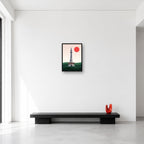 Lahore Minar-e-Pakistan wall art in Small A3 size reference