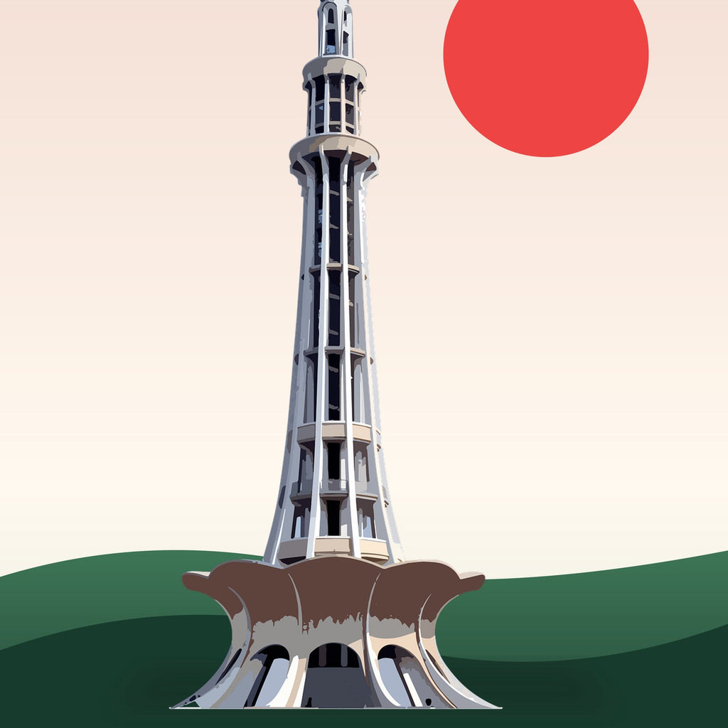 Lahore Minar-e-Pakistan wall art preview