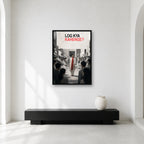Log Kya Kahenge Pakistani Quote Wall Art framed in a bright gallery