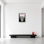 Log Kya Kahenge Pakistani Quote Wall Art Small A3 size reference in a minimal room