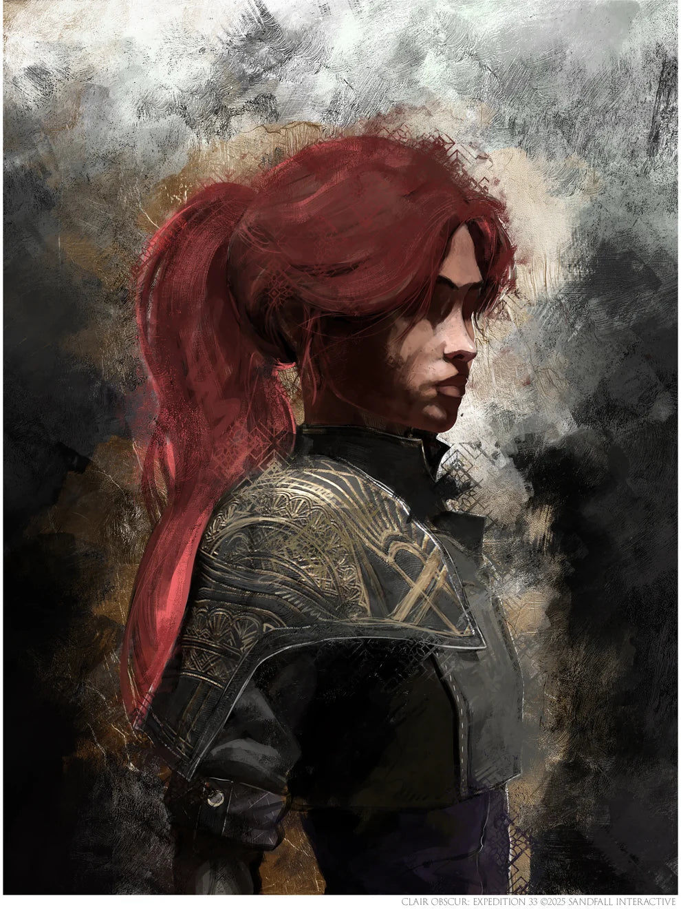 Maelle from Clair Obscur Expedition 33 wall art, artwork view