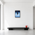 Miles Morales Upside Down City Wall Art in Small (A3) size reference