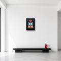 Pakistani truck art wall art in Small A3 size reference