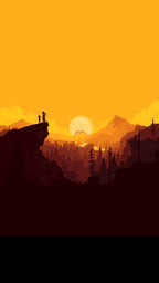 Rick and Morty Sunset Canyon Wall Art full artwork preview