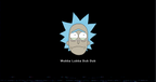 Wubba Lubba Dub Dub Rick and Morty Wall Art full artwork preview