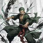 Roronoa Zoro One Piece artwork preview with character fully visible