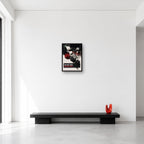 Salary Aayi Salary Gayi Pakistani Meme Wall Art Small A3 size reference in a minimal room
