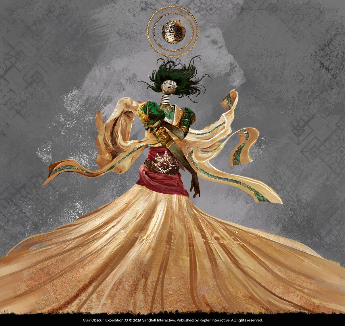 Sirène from Clair Obscur Expedition 33 wall art, artwork view