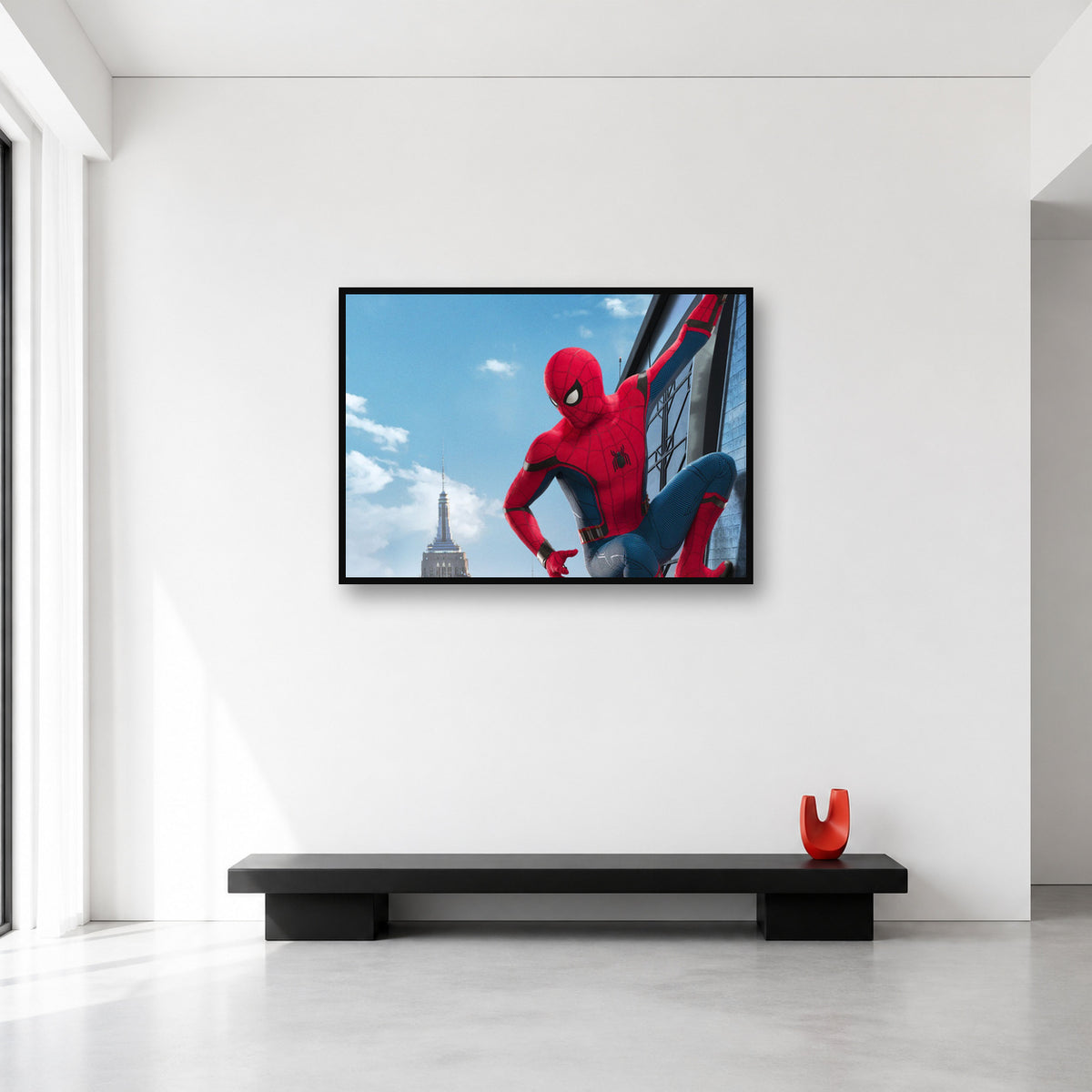 Spider-Man City Wall Landscape Art in Large (A1) size reference