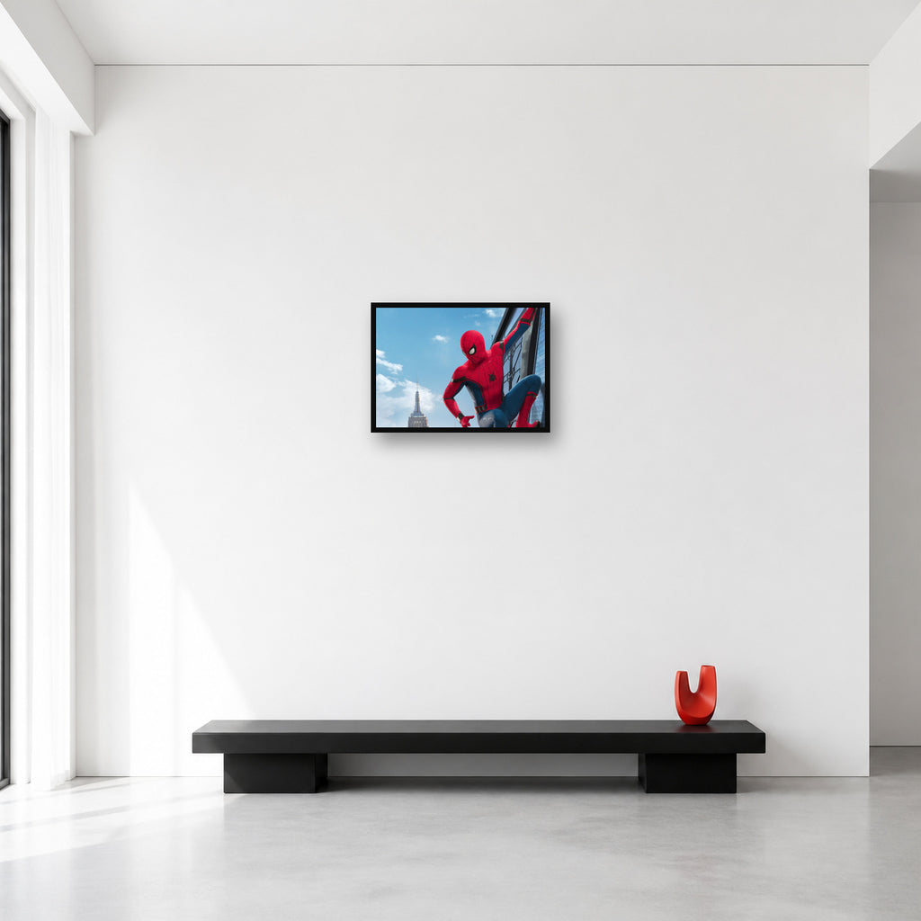 Spider-Man City Wall Landscape Art in Small (A3) size reference