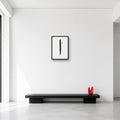 Alif Urdu Calligraphy Minimal Wall Art in Small (A3) size reference